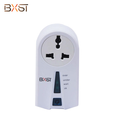BX-V048-U European Plug General Socket Surge Voltage Protector and Regulator with Quick-star Button for Home 
