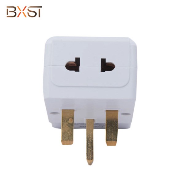 BX-V074  UK Home Appliance Portable  Adjustable Voltage Surge Protector Plug