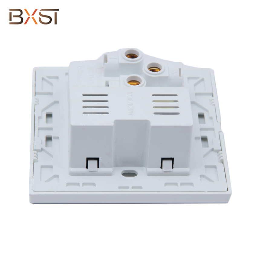 BX-USB001 Fashion 250V USB Wall Socket with USB Charger Ports and PC Material 