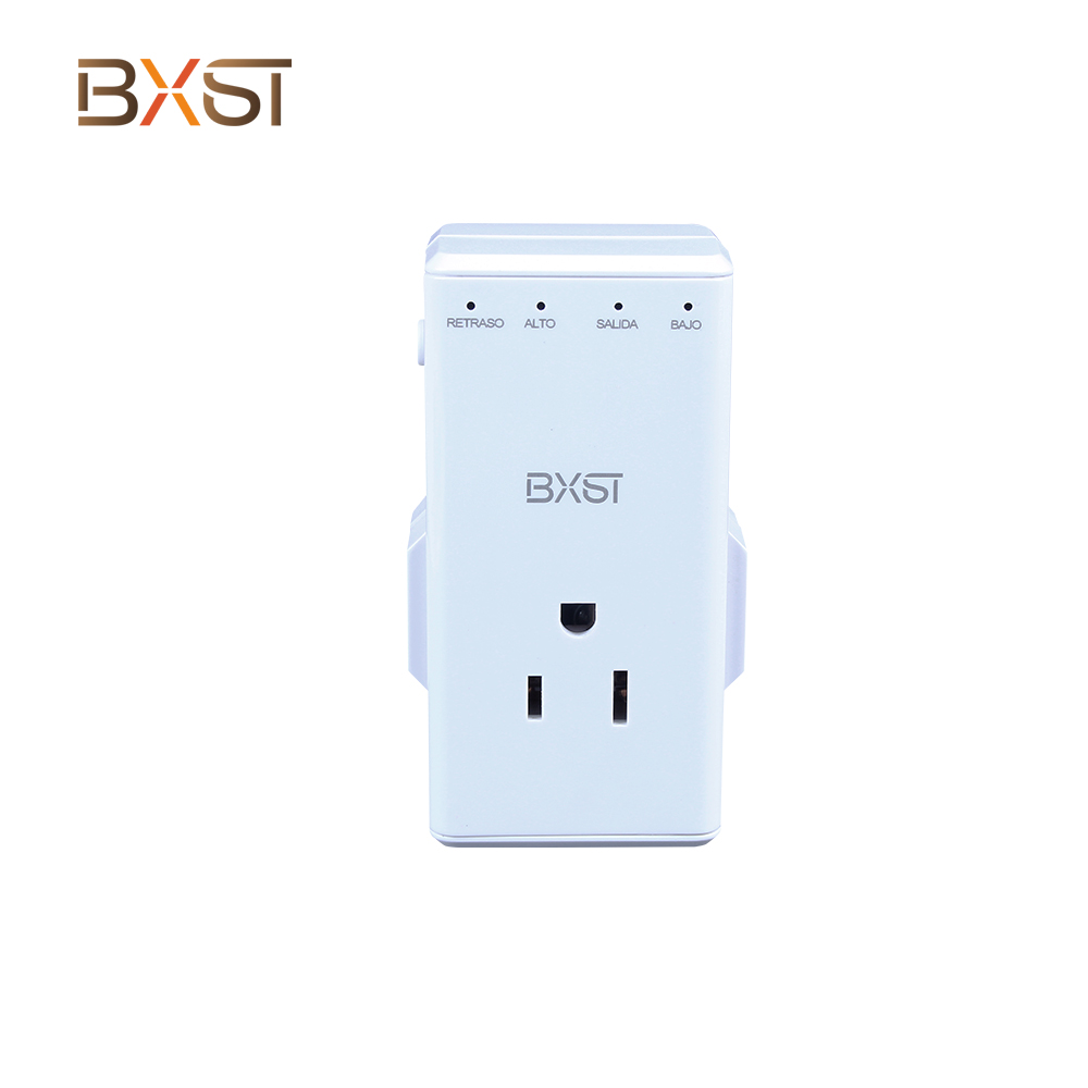 BXST-V160 120V  Rotateable Automatic Voltage Protector plug with 4 Power Sockets 