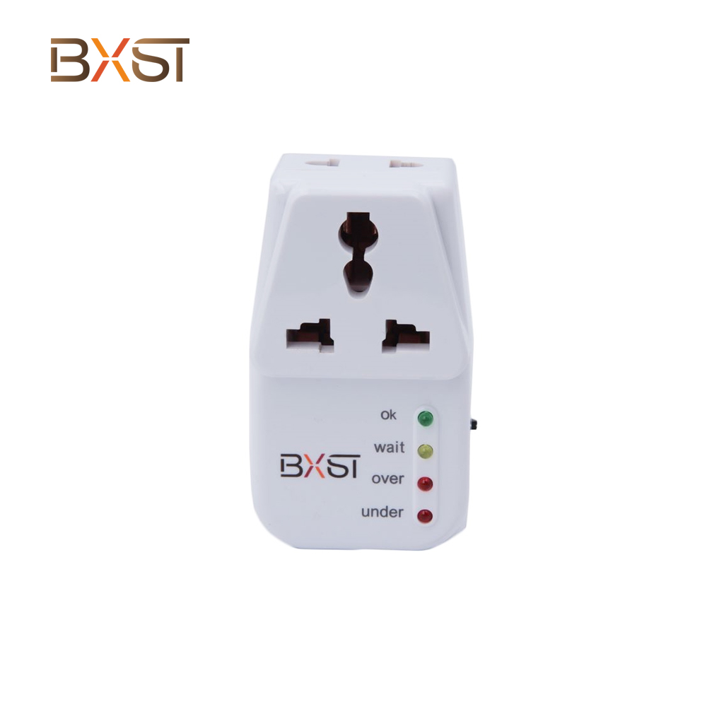 BX-V003 UK  Voltage Protector With Two Outlets And Adjustable Plug 