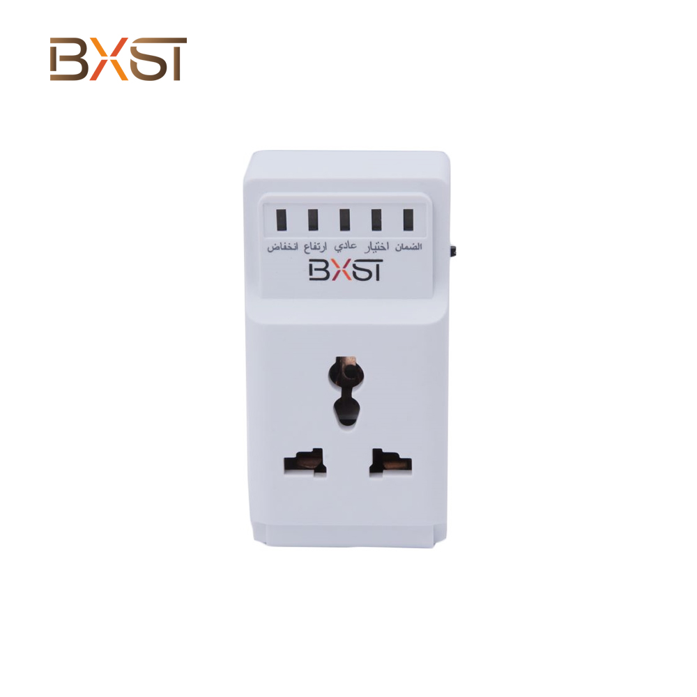 BXST-V074  UK Home Appliance Portable  Adjustable Voltage Surge Protector Plug