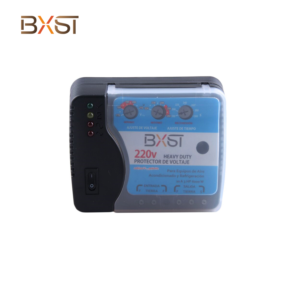 BX-V015-220V Over and Under Voltage and Delay Time Adjustable Wiring Voltage Surge Protector