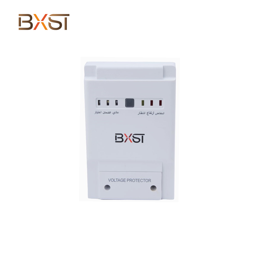 BX-V079 Wiring Middle East Electrical Surge Voltage Protector and Regulator with Switch Button