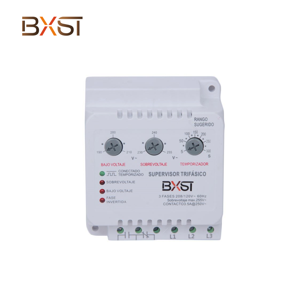 BX-V086  High and Low Voltage Delay Adjustable Wiring Voltage Protector