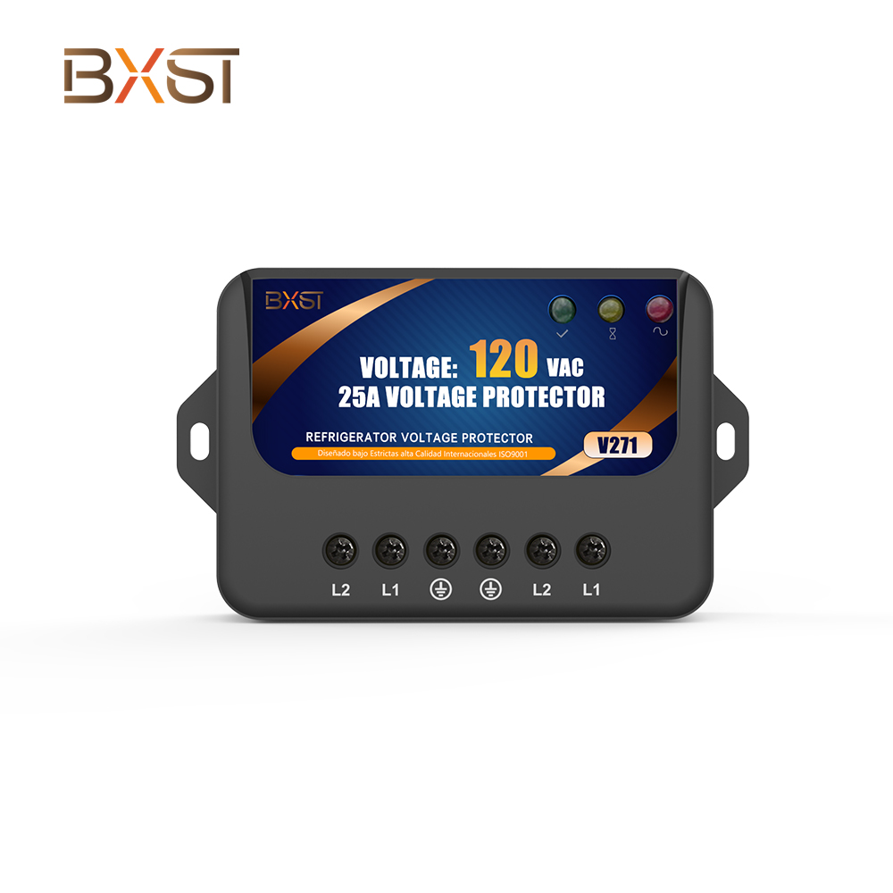 BXST-V271-120V Wiring Type Voltage Protector with 2 Inputs and 2 Outputs 