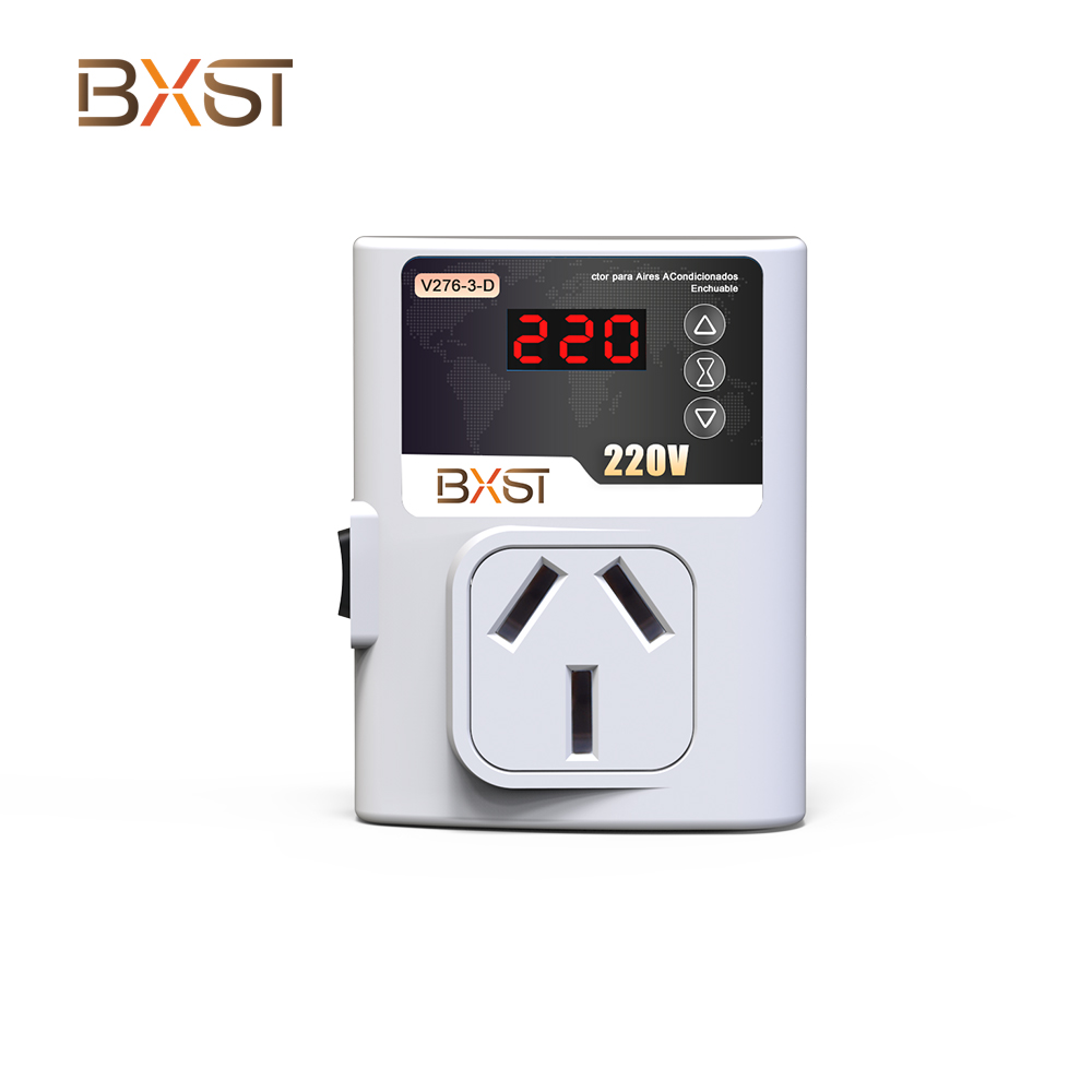 BX-V276-3-D US Adjustable Automatic with Digital Display Voltage Protector Plug 