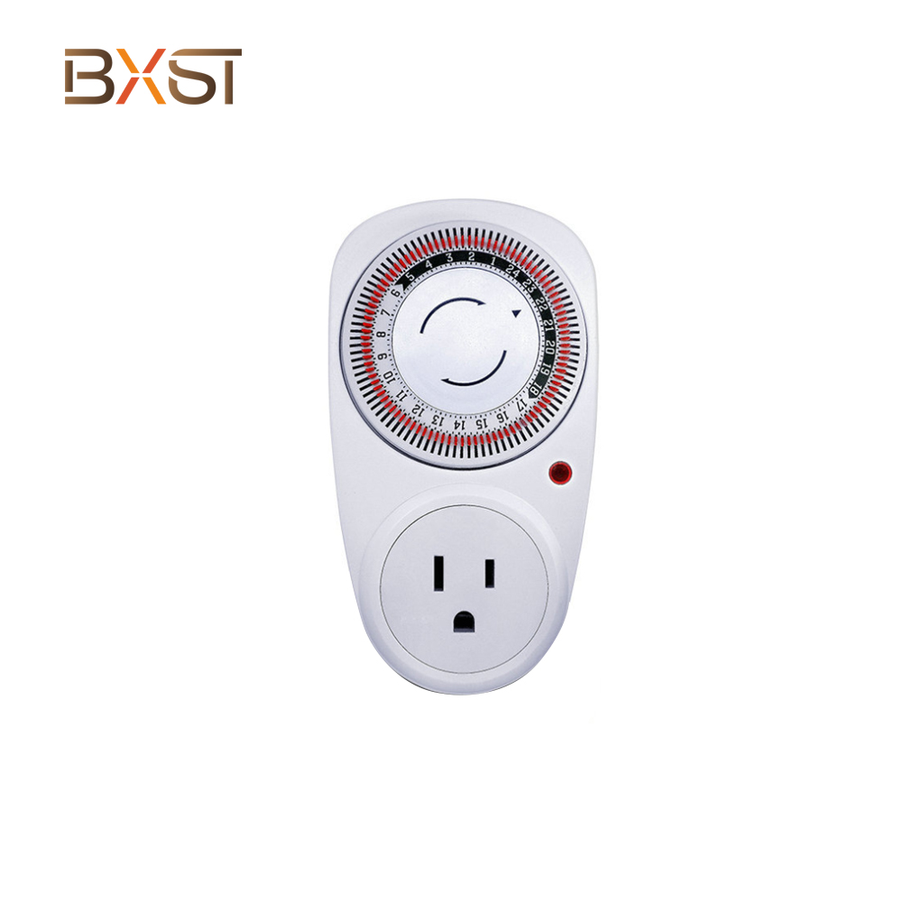 BX-T057-US Automatic/Manual 24 Hour Plug in Timer 