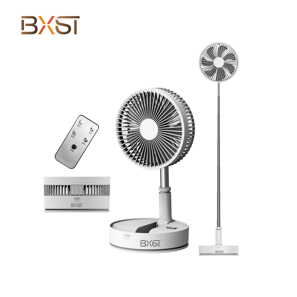 BXST Ef001 Electric Rechargeable DC Frequency Conversion Floor Stand Fan for Home