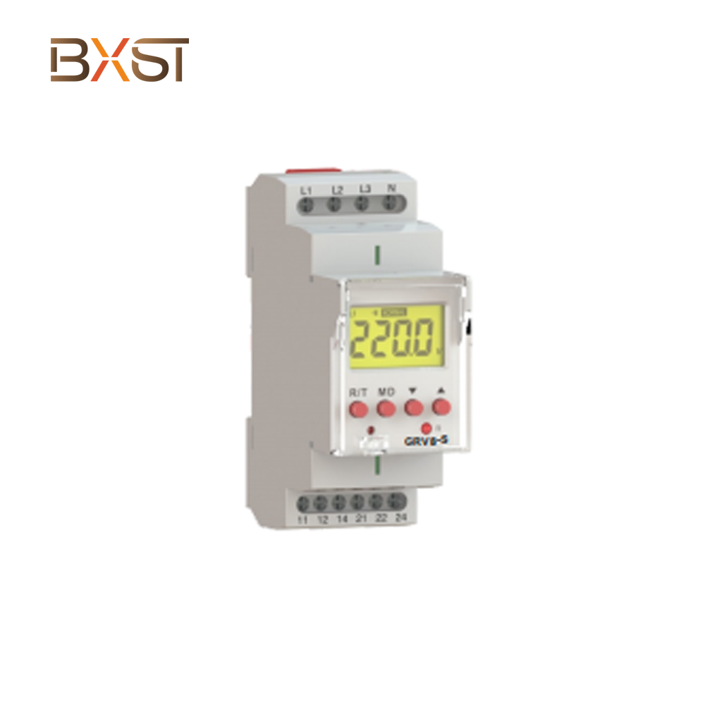 Bxst-V621-D Wiring Single Phase Voltage Protector with Two Output and Two Input