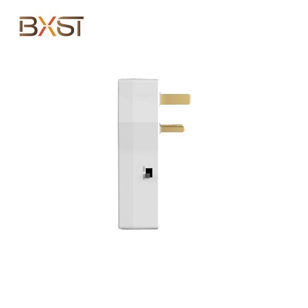 BXST-V223 UK Home Electrical Voltage Protector  Plug with Voltage Regulator tv guard