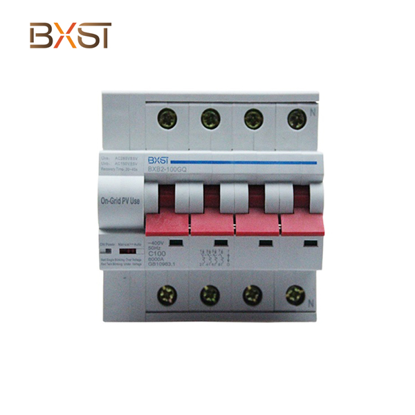 BX-V006-100-3   High Quality Three Phase Solar Energ Electric Mini Circuit Breaker