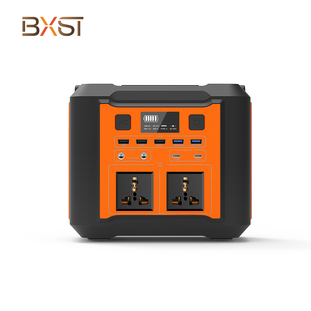 BXST 80000mAh portable lithium battery solar generator for outdoor camping and hiking