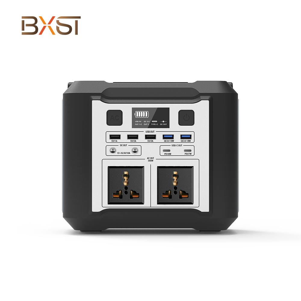 BXST 80000mAh portable lithium battery solar generator for outdoor camping and hiking