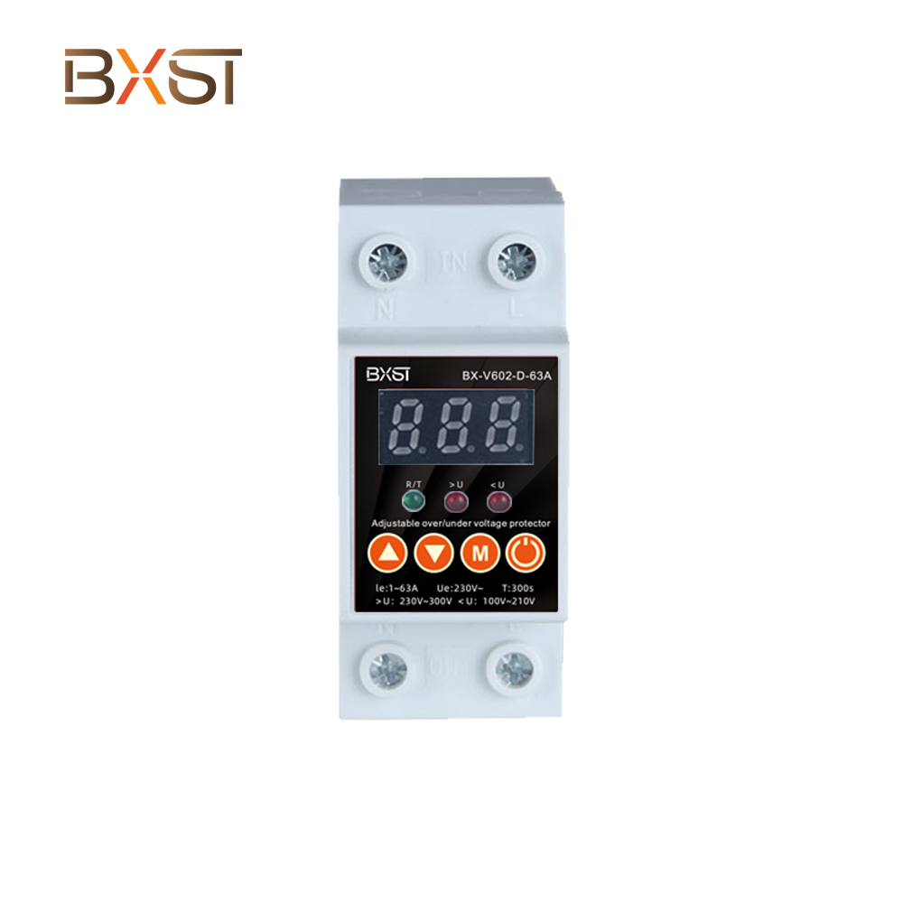 BXST-V602-D-63A power supply equipment high-quality manufacturers wholesale automatic voltage protector over voltage protector