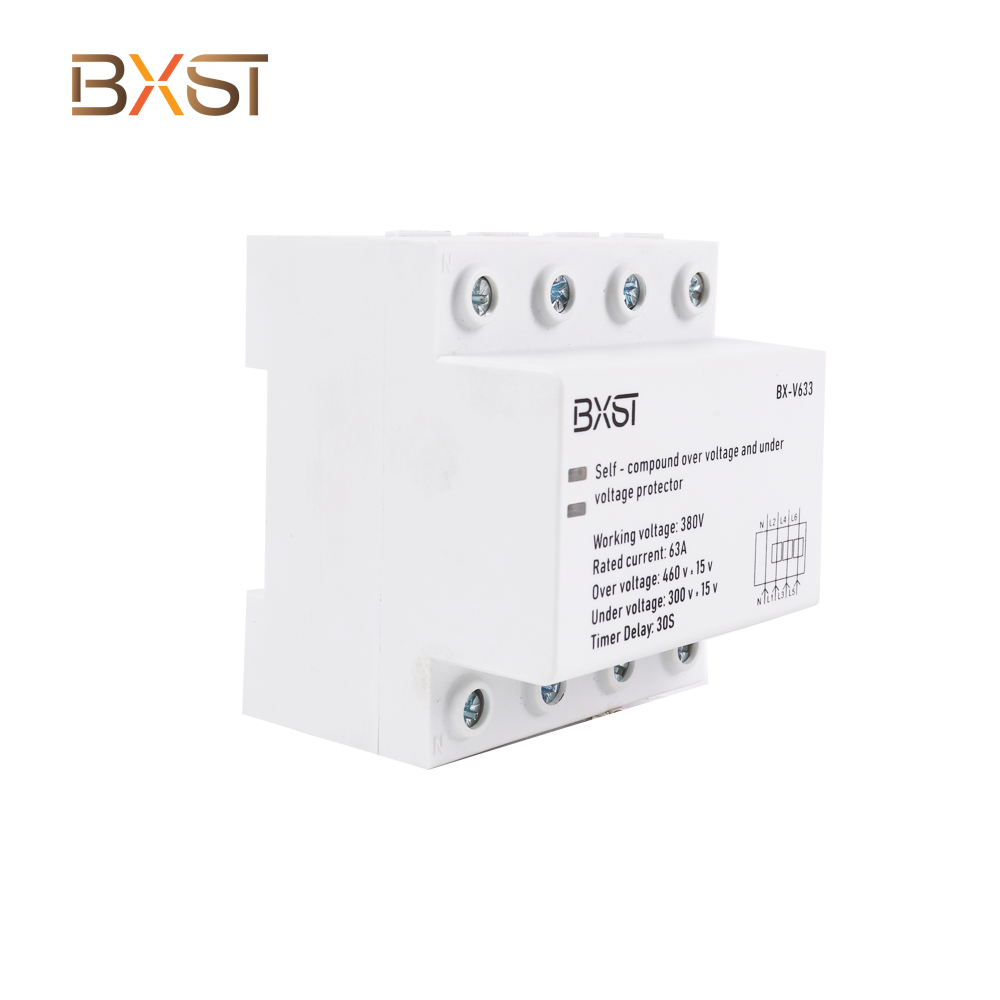 BX-V633 hot selling new voltage stabilization device 380V working voltage high quality overvoltage protector