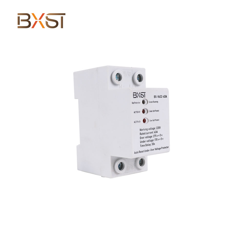 BXST-V631-63A New High Quality Voltageprotector 220V Safe Voltage Overvoltage and Undervoltage Protector