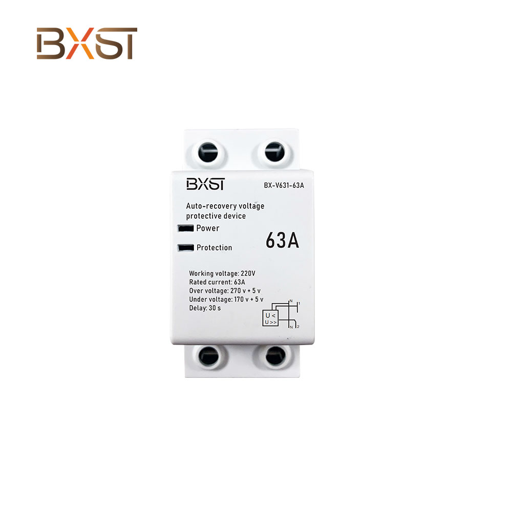 BXST-V631-63A New High Quality Voltageprotector 220V Safe Voltage Overvoltage and Undervoltage Protector