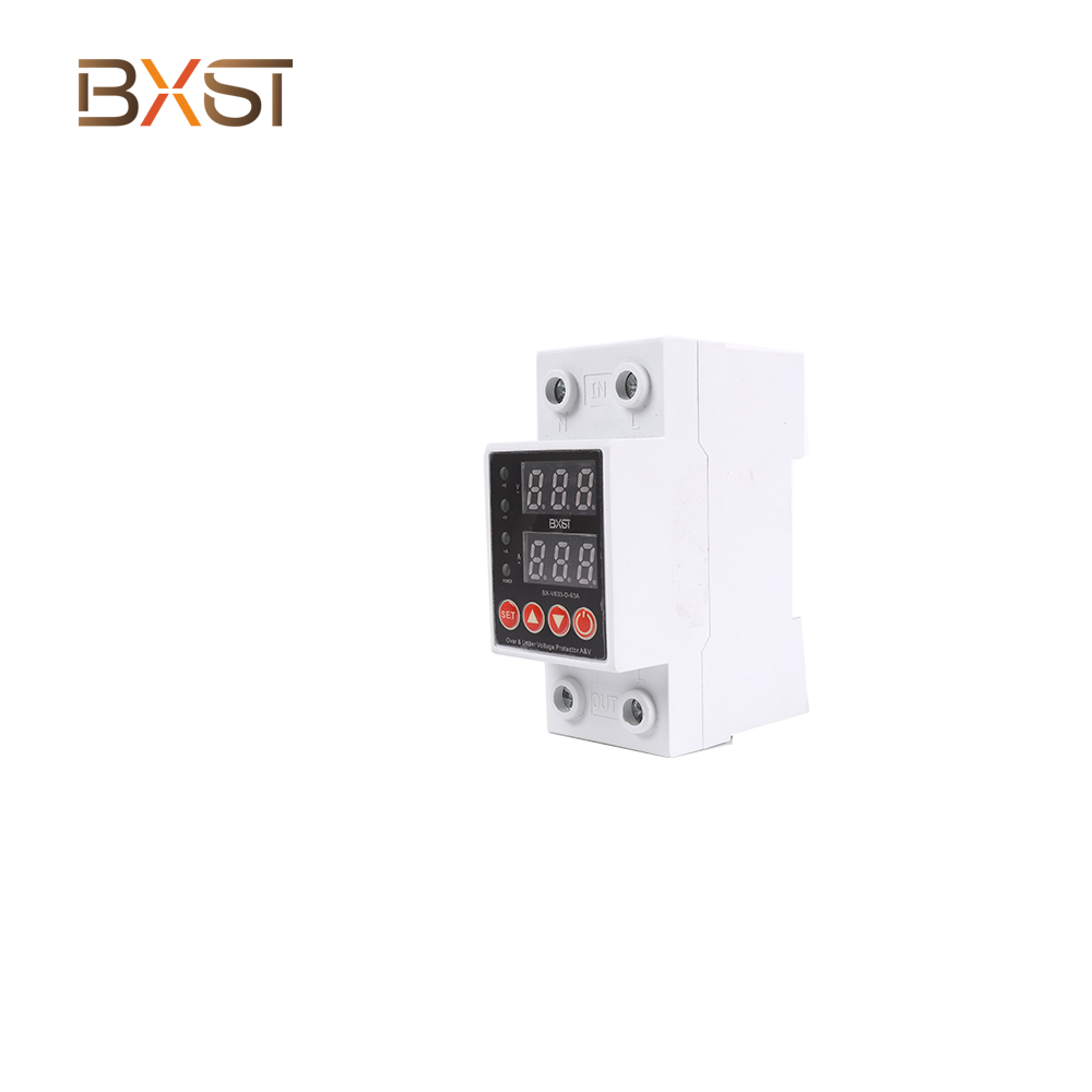 BX-V603-D-63A 220VAC safety voltage protector rail type voltage protector for household use