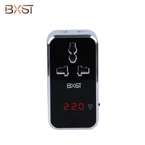 BXST-V165 UK plug socket 220V voltage protector digital fridge power guard for home