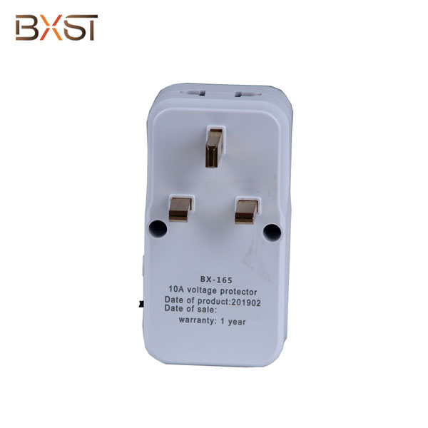 BXST-V165 UK plug socket 220V voltage protector digital fridge power guard for home