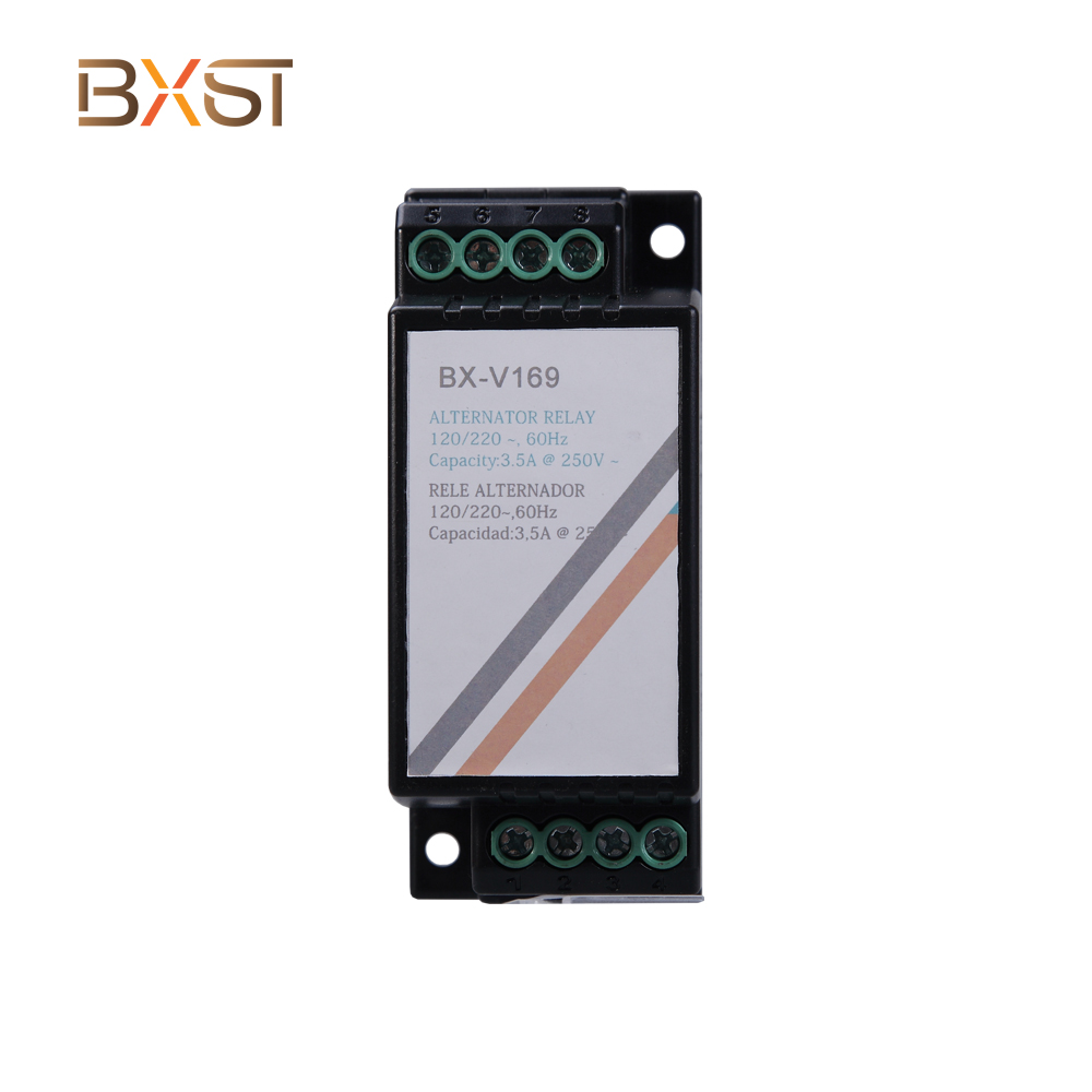 BXST-V169-2  Wiring Single Phase Voltage Protector with Two Output and Two Input