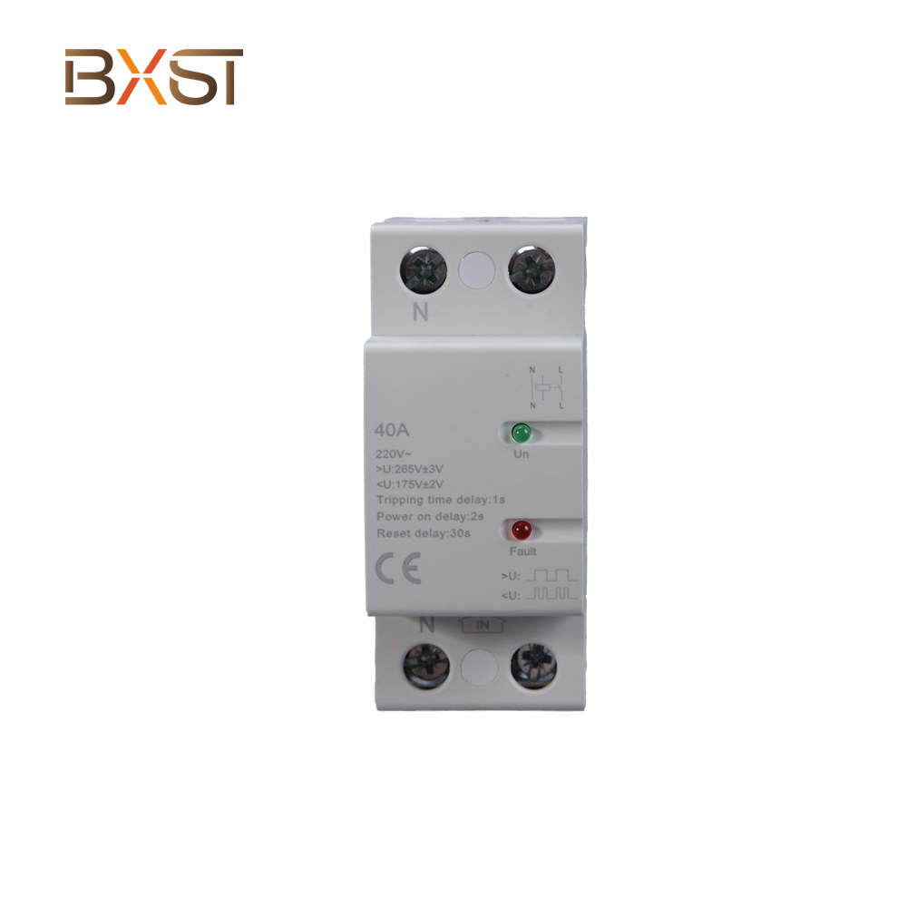 BXST-V620 Wiring Single Phase Voltage Protector with Two Output and Two Input