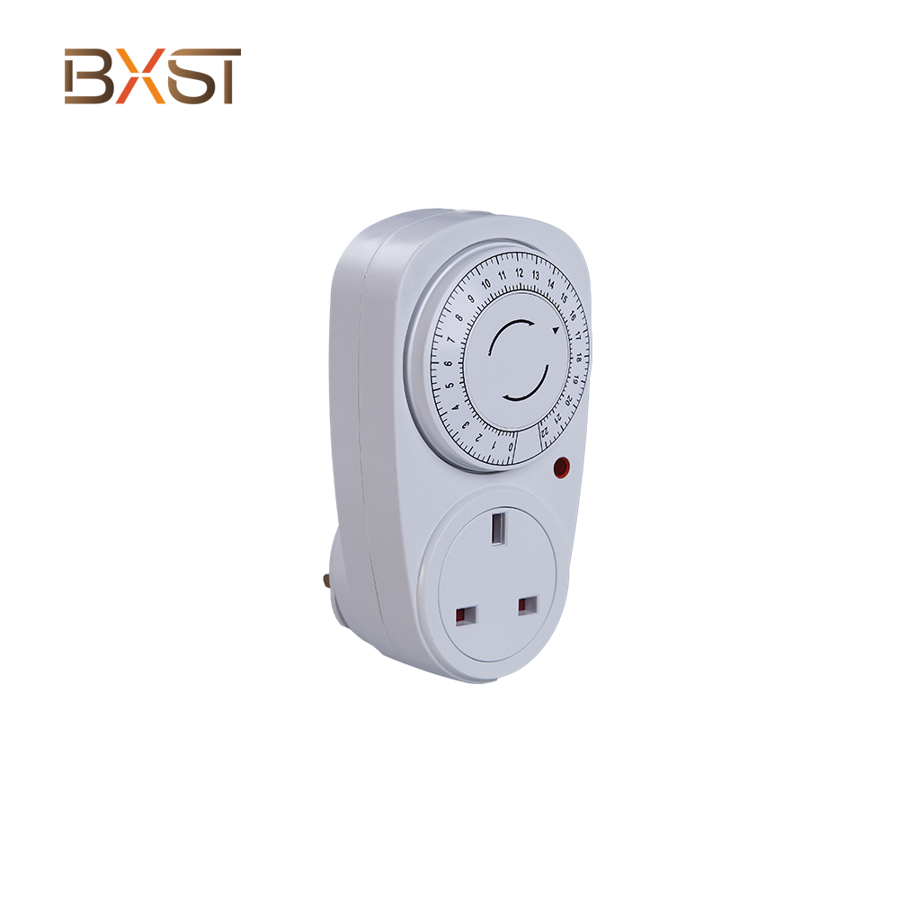 BX-T073-UK 24 Hour Mechanical Finger Digital Timer Switch Timer