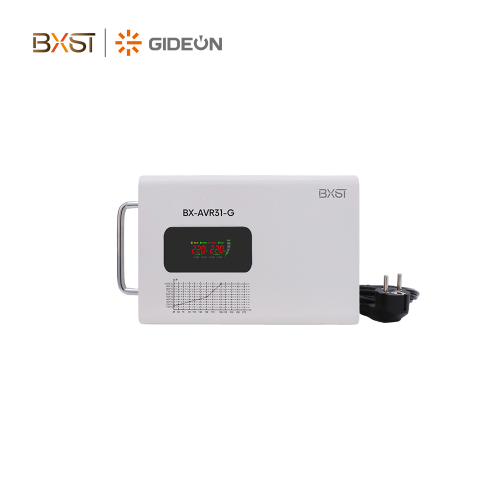 BX-AVR31-G Automatic 500VA-1500VA Voltage Regulator with German Plug Single Phase AC New House Voltage Stabilizer