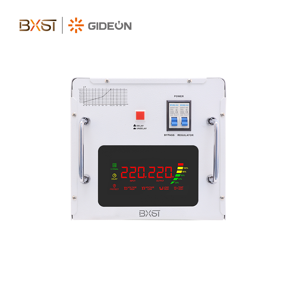 BX-AVR33-G High Power 15KVA-30KVA Single Phase Voltage Regulator Industrial 220V±10% Output AC Current Stable Voltage Stabilizer