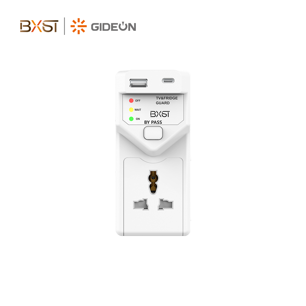 BX-V867-UC 10A Indicator Light Voltage Protector 10s Delay Auto Reset Overvoltage Protection