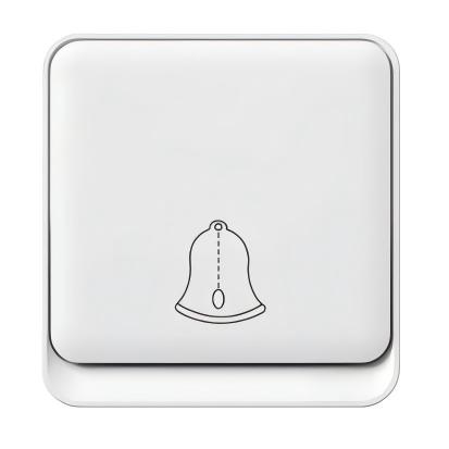 Smooth Matte Surface Wall Switch & Socket, Safe Anti-electric Shock Wall Outlet for Home Renovation